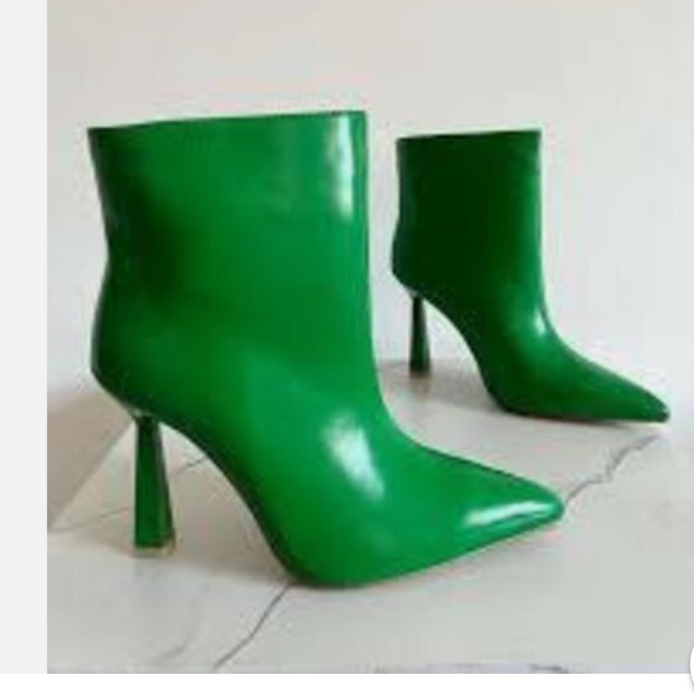 Vivianly pointed toe ankle boots